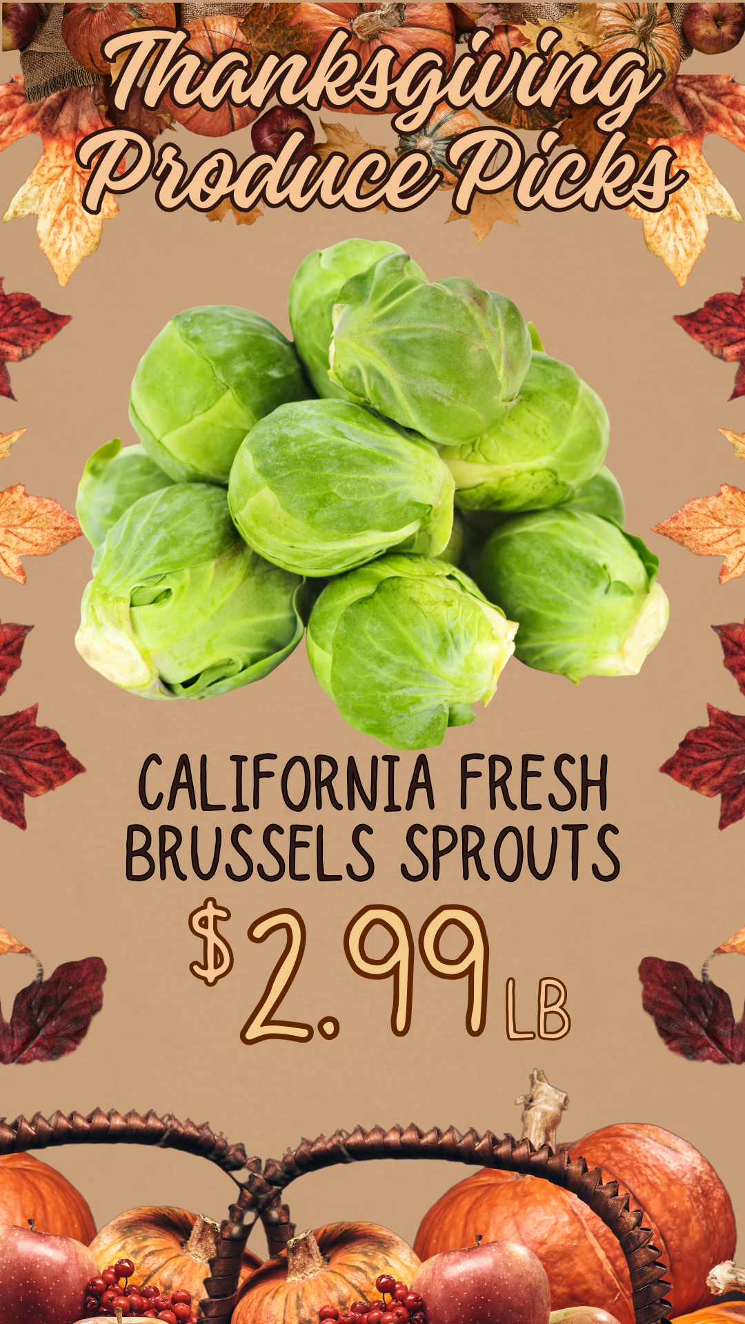 Thanksgiving Produce Picks 